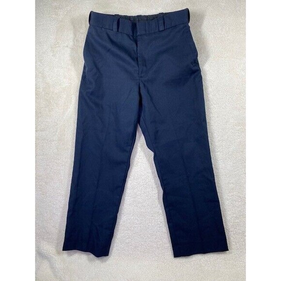 Flying Cross Mens Size 34 R Dark Navy Blue Freedom Flex Uniform PantsTR070 - Picture 1 of 8